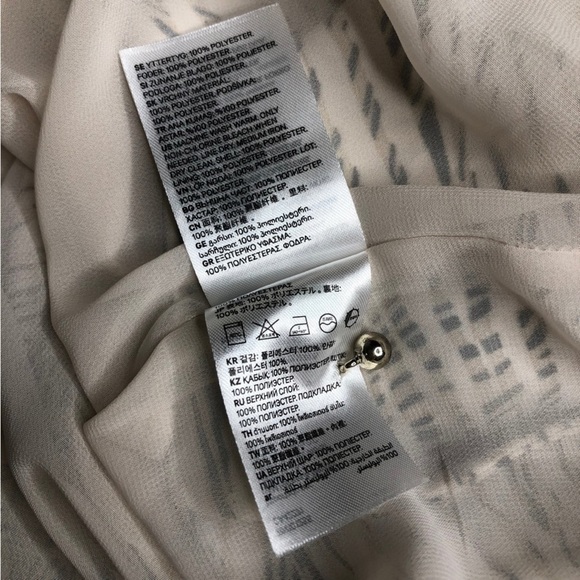 NWT H&M Animal Print 3/4 Sleeve Sheath Dress Sz Sm - Picture 10 of 11